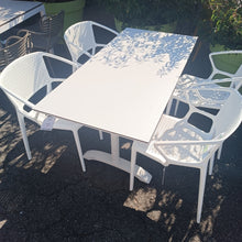 Laden Sie das Bild in den Galerie-Viewer, AKTIONSTISCHGRUPPE WHITE Hartmann 5tlg.