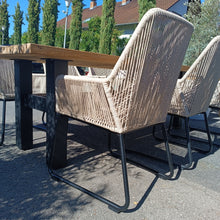 Laden Sie das Bild in den Galerie-Viewer, AKTIONSTISCHGRUPPE BRAFAB Midway / Teak 7tlg.