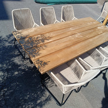 Laden Sie das Bild in den Galerie-Viewer, AKTIONSTISCHGRUPPE BRAFAB Midway / Teak 7tlg.