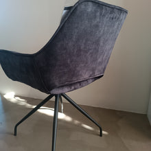 Laden Sie das Bild in den Galerie-Viewer, XLNova Armlehnenstuhl  Stoff Adore Anthracite drehbar 2er-SET STÜCKPREIS