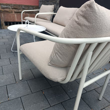 Laden Sie das Bild in den Galerie-Viewer, Brafab LOUNGEGRUPPE Bendt Pearl White 3tlg."