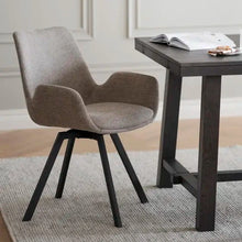 Laden Sie das Bild in den Galerie-Viewer, RoNo Armlehnenstuhl BEIGE 6er-SET drehbar 360° STÜCKPREIS"