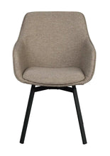 Laden Sie das Bild in den Galerie-Viewer, RoAl Armlehnenstuhl DARK BEIGE 6er-SET drehbar hoch STÜCKPREIS"