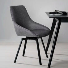 Laden Sie das Bild in den Galerie-Viewer, RoAl Esszimmerstuhl GRAU 6er-SET drehbar STÜCKPREIS"