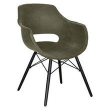 Laden Sie das Bild in den Galerie-Viewer, BoJazz Armlehnenstuhl Olive 4er-SET STÜCKPREIS