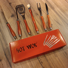 Laden Sie das Bild in den Galerie-Viewer, HotWok Kochbesteck 5tlg.