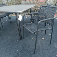 Laden Sie das Bild in den Galerie-Viewer, Tischgruppe EERO Gartenstuhl 7tlg."