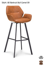 Laden Sie das Bild in den Galerie-Viewer, XLLu SH 80 Barstuhl Drehbar Stoff