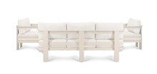 Laden Sie das Bild in den Galerie-Viewer, XL Monaco CREAM Outdoor Lounge Gruppe 6tlg."