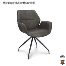 Laden Sie das Bild in den Galerie-Viewer, XLValley Armlehnenstuhl Stoff Drehbar