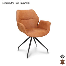 Laden Sie das Bild in den Galerie-Viewer, XLValley Armlehnenstuhl Stoff Drehbar