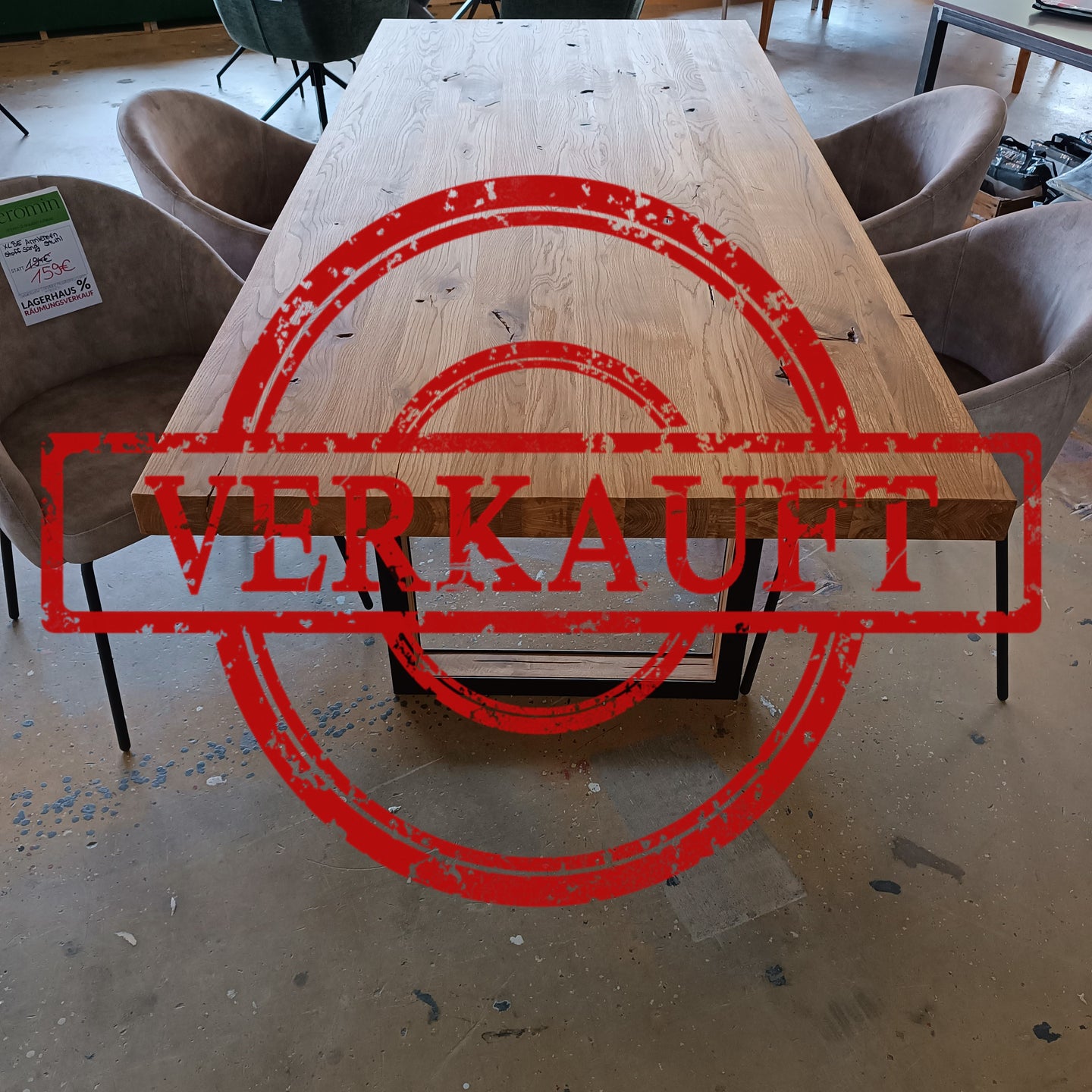 VERKAUFT! SchH6.0 Tisch Vintage