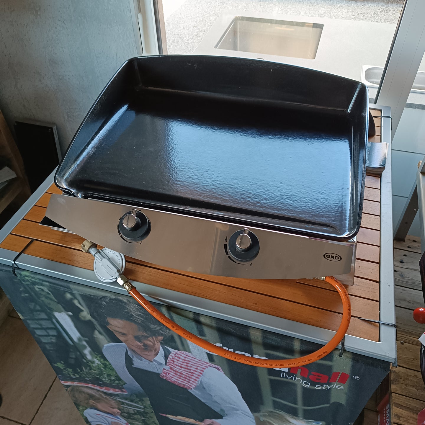 Grill 60 ENO - Plancha 2 Brenner