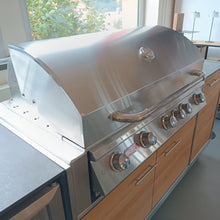 Laden Sie das Bild in den Galerie-Viewer, NIEHOFF Outdoor Küche Pro Master inkl. Grill + Casa Kühlschrank -Grill 63-
