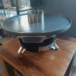 MONOLITH  ICON Grill mit Feuerplatte Wok-Krone -Grill 38+39+40-