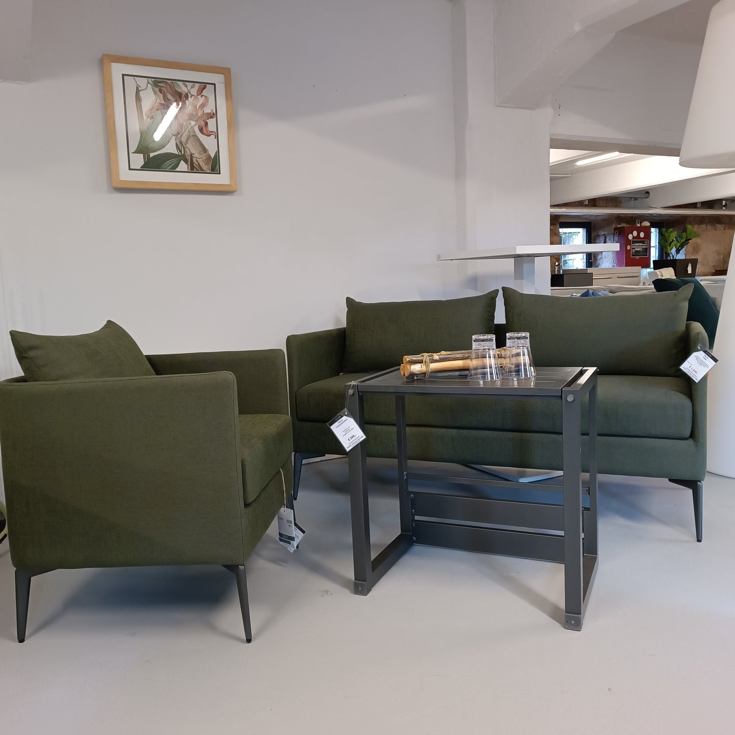 Stern Marta 2-Sitzer + Sessel SONDERPREIS