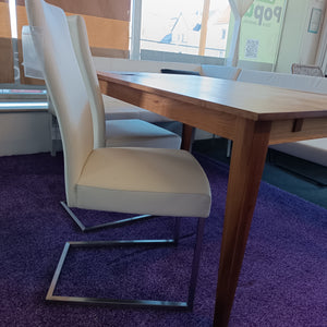 Leder Eckbank + 2 Leder Stühlen *