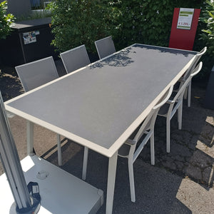 AKTIONSTISCHGRUPPE Rausch Tisch inkl. 6 Stühlen Zebra -Tischgruppe 13