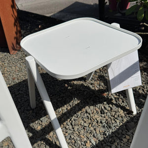 DEDON NEWPORT Sessel Set inkl. Beistelltisch White