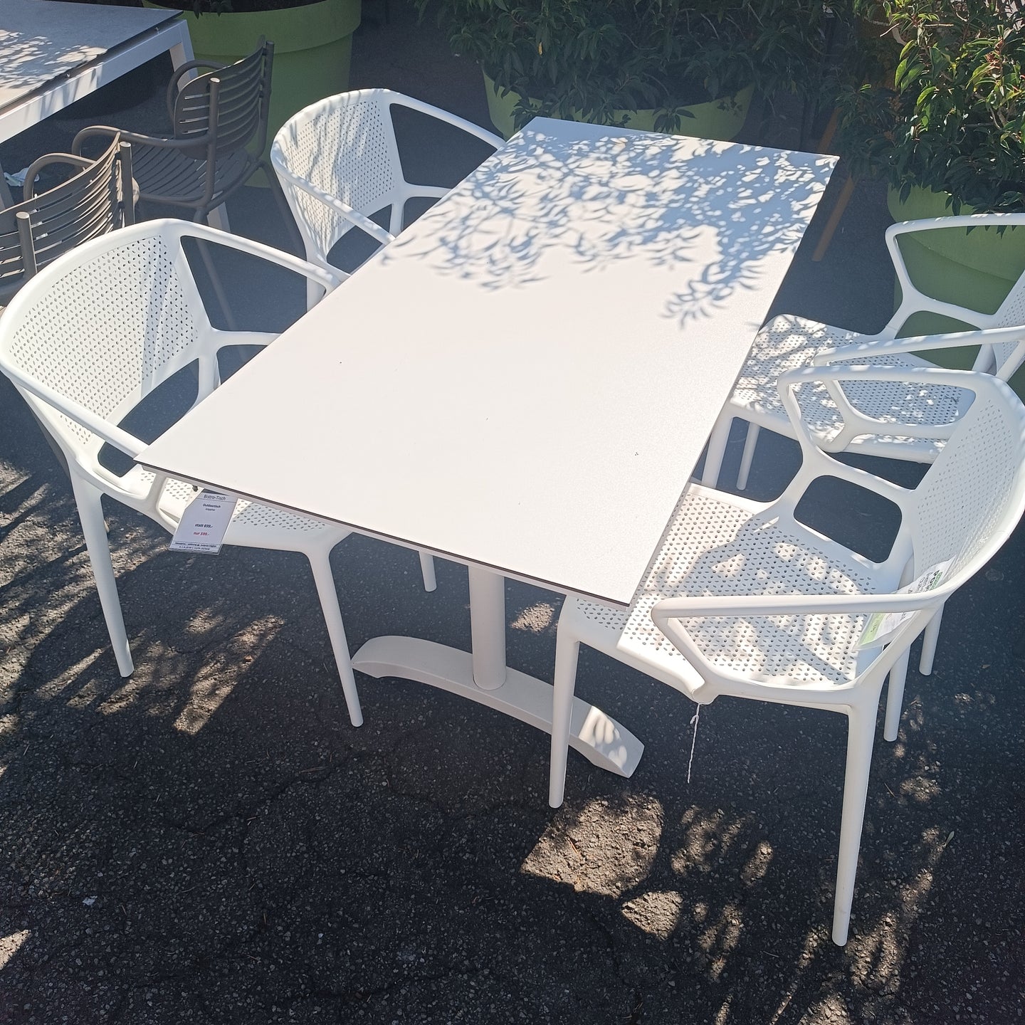 AKTIONSTISCHGRUPPE WHITE Hartmann 5tlg.