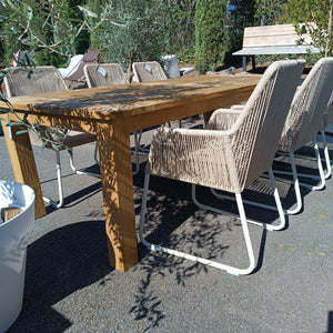 AKTIONSTISCHGRUPPE Sit mobilia Allanis/Teak 7tlg.