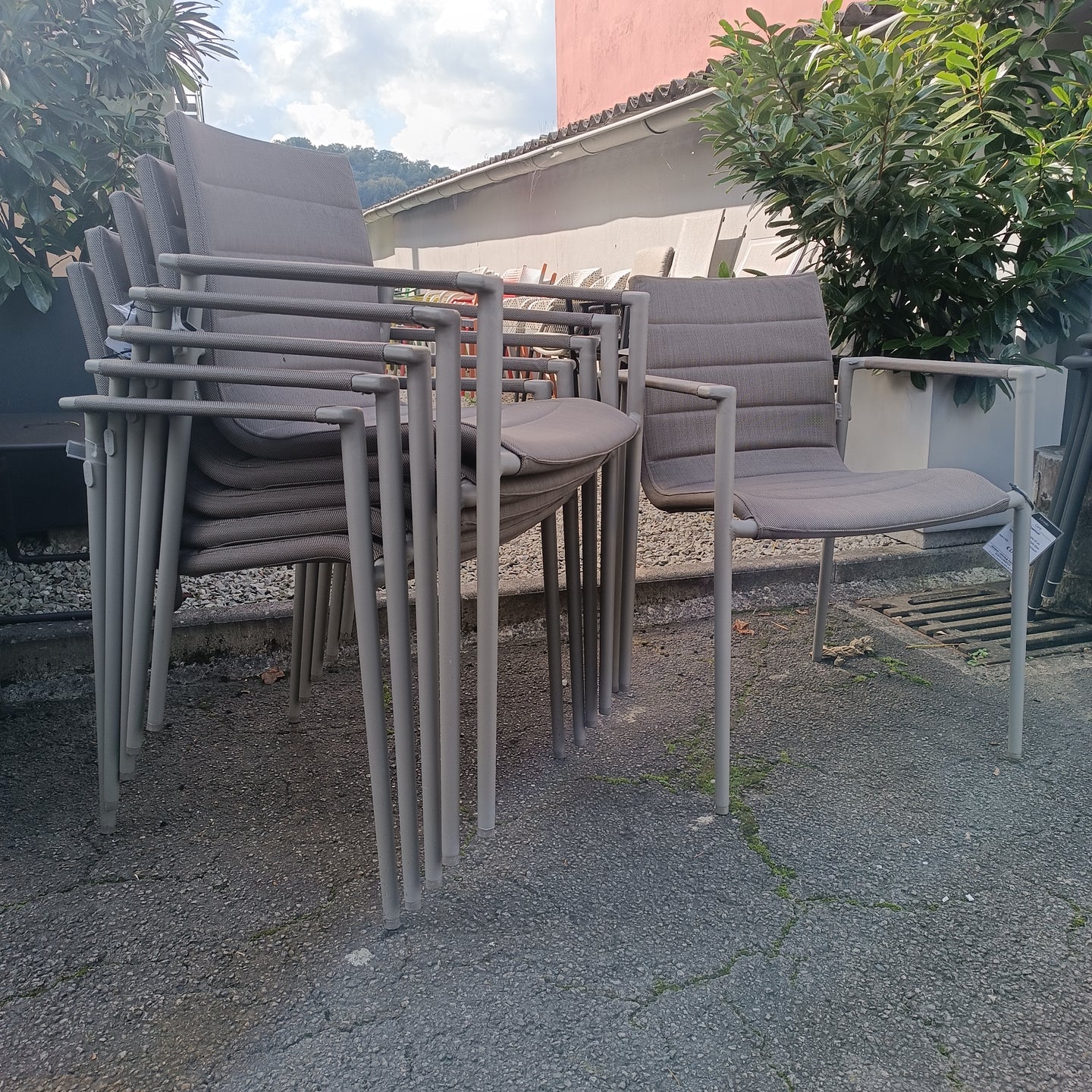 Cane-line Stapelstuhl Core 6tlg. EINZELPREIS