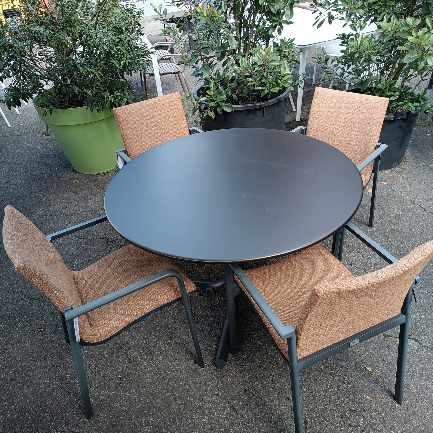 Outdoorpolsterstuhl BEST Positano 4tlg. STÜCKPREIS