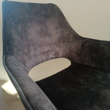 Laden Sie das Bild in den Galerie-Viewer, XLNova Armlehnenstuhl  Stoff Adore Anthracite drehbar 2er-SET STÜCKPREIS

