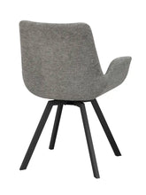 Laden Sie das Bild in den Galerie-Viewer, RoNo Armlehnenstuhl GREY 6er-SET drehbar 360° STÜCKPREIS"
