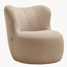 Laden Sie das Bild in den Galerie-Viewer, Freistil Sessel Teddy Stoff  6532 steingrau
