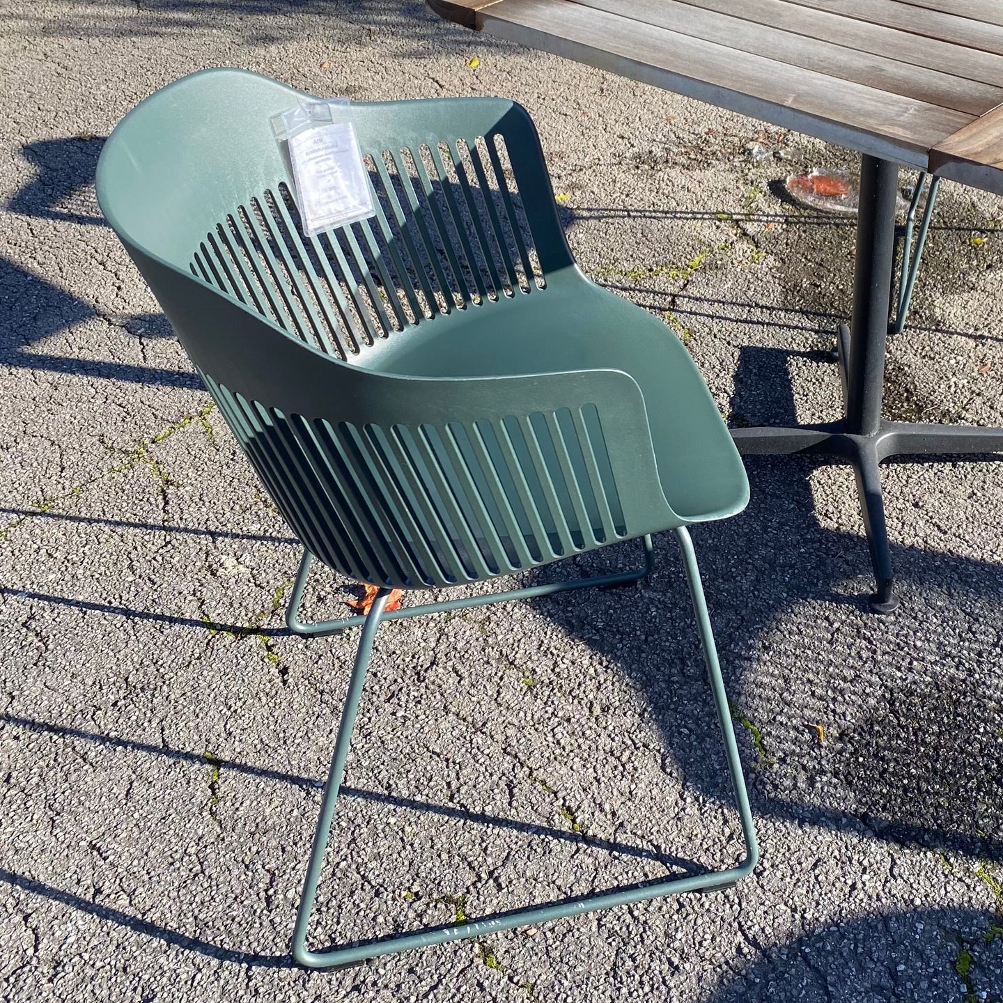 Dedon AiiR Armlehnenstuhl GRÜN 2tlg. STÜCKPREIS