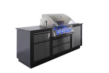 Laden Sie das Bild in den Galerie-Viewer, OASIS® 105 NAPOLEON Outdoor-Küche, Einbau 32" der Serie 700  mit SIZZLE ZONE™ Seitenbrenner
