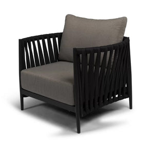 OUTDOOR LOUNGE 3 - Tierra Cadozo black Lounge Chair*