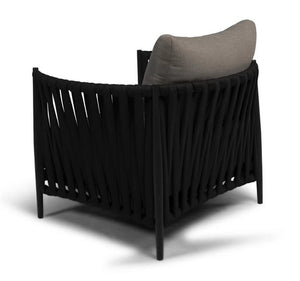 OUTDOOR LOUNGE 3 - Tierra Cadozo black Lounge Chair*