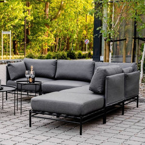 LOUNGEGRUPPE Dandy +Hocker