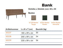 Laden Sie das Bild in den Galerie-Viewer, BoCo Sitzbank ab Preis"
