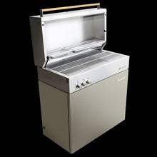 Laden Sie das Bild in den Galerie-Viewer, Flammkraft Block D Gen. 5 Gasgrill I Taupe I Deutscher Hersteller
