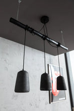 Laden Sie das Bild in den Galerie-Viewer, Kare Design Hängeleuchte Dining Concrete Cinque, 120x120x15cm
