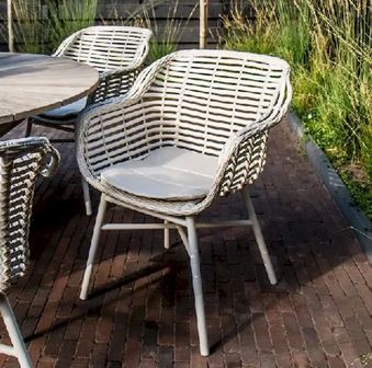 HARTMAN 6er-Set Cecillia Outdoorsessel