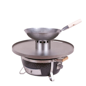 MONOLITH  ICON Grill mit Feuerplatte Wok-Krone -Grill 38+39+40-