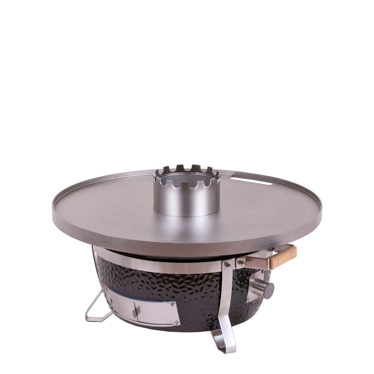 MONOLITH  ICON Grill mit Feuerplatte Wok-Krone -Grill 38+39+40-