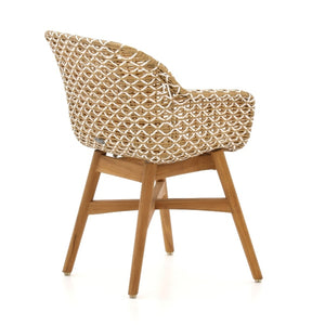 Hartman Delphine Gartenstuhl Honey Gestell Teak