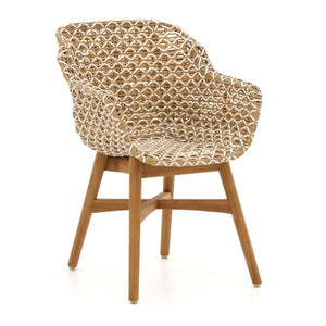 Hartman Delphine Gartenstuhl Honey Gestell Teak